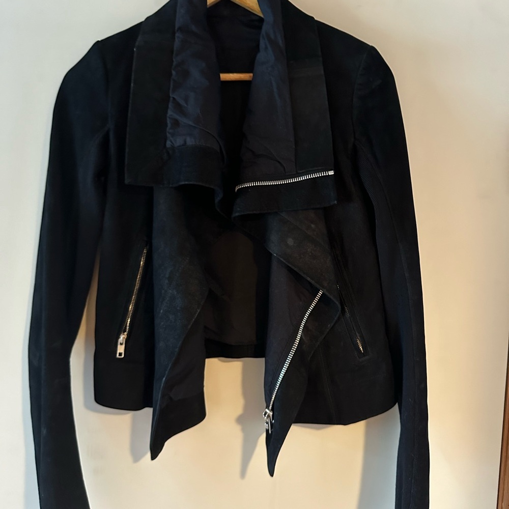 Rick Owens suede jacket